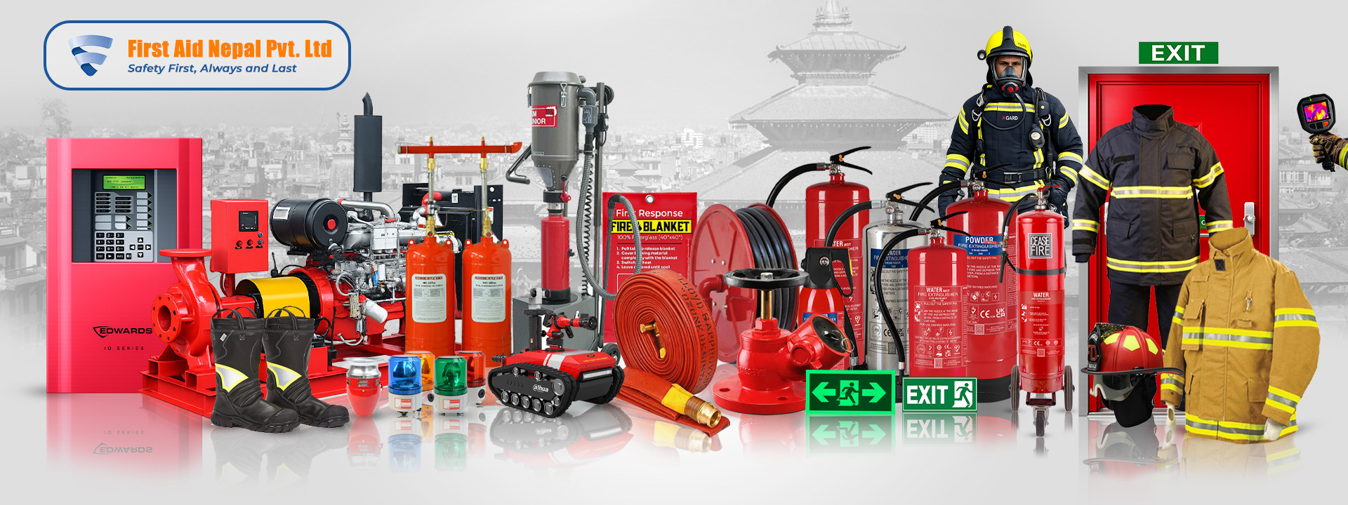 Trusted Fire Safety & Fire Protection Equipment's in Nepal