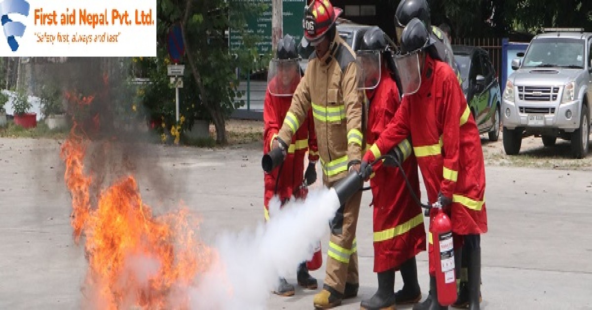 Fire Safety Training in Nepal
