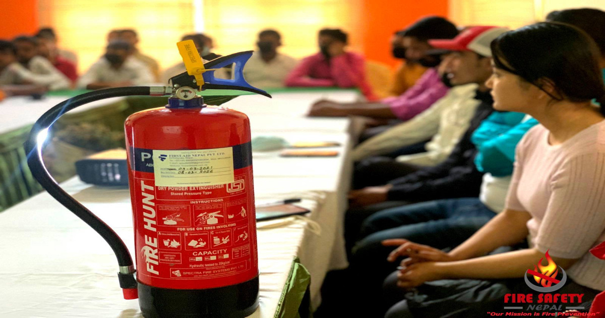 Fire Safety Training in Nepal 2025