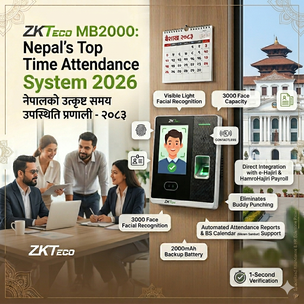 Time Attendance Device in Nepal.