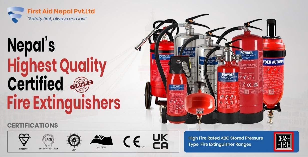 Why You Must Buy Certified & High Fire-Rated Fire Extinguishers in Nepal