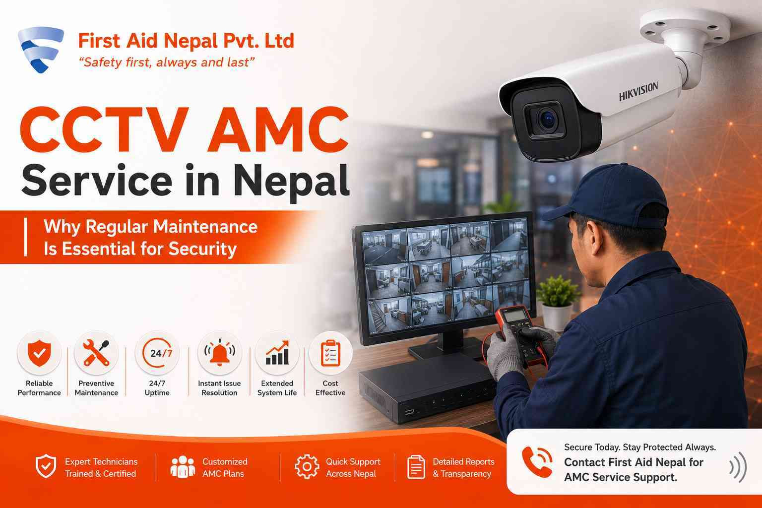 CCTV AMC Service in Nepal