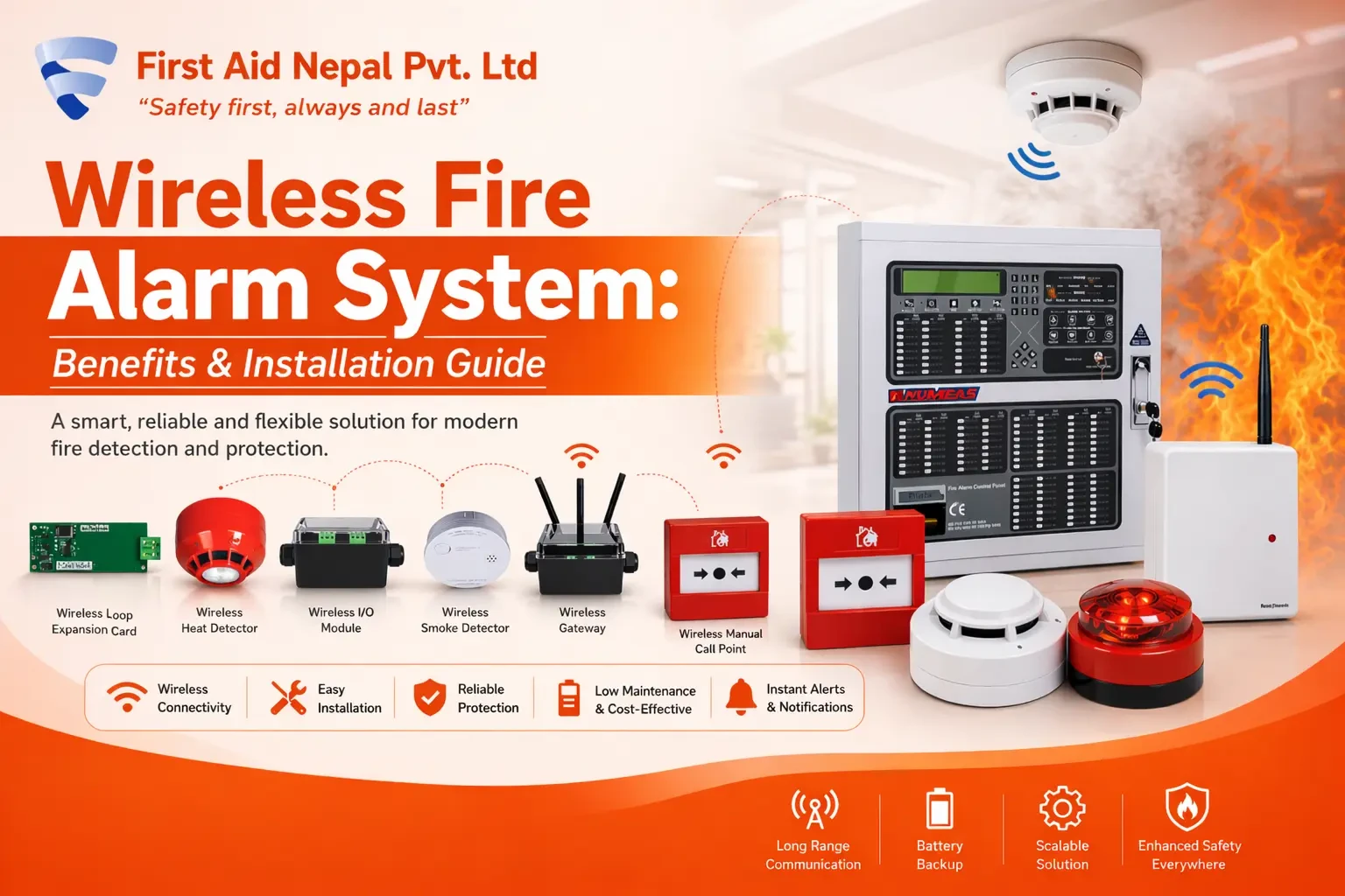 Wireless Fire Alarm System