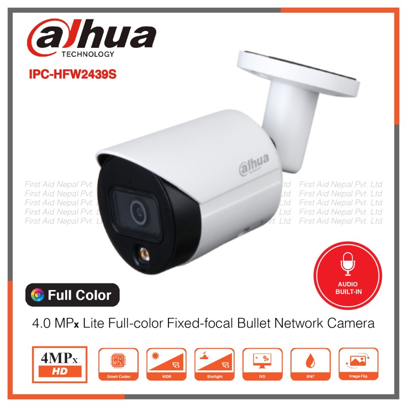 4.0 Megapixel CCTV Dahua Full Color