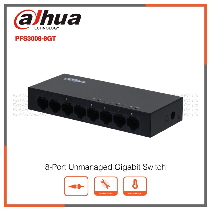 8 Port Network Switch Gigabit