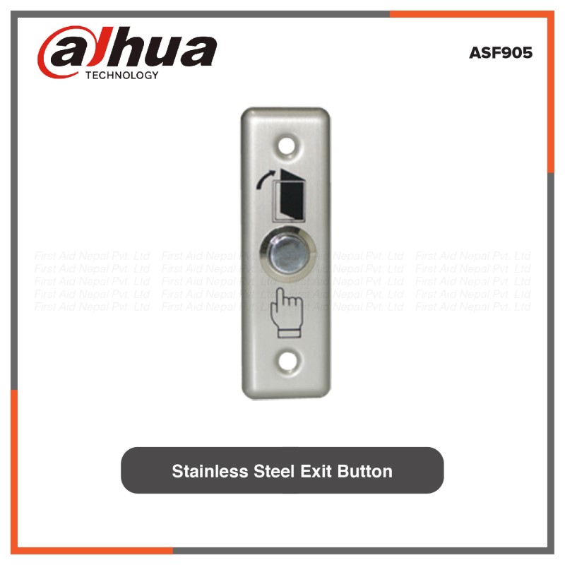 Stainless Exit Button