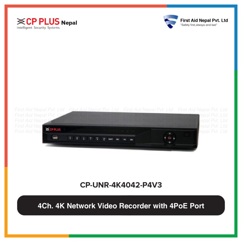 CP Plus 4 channels NVR
