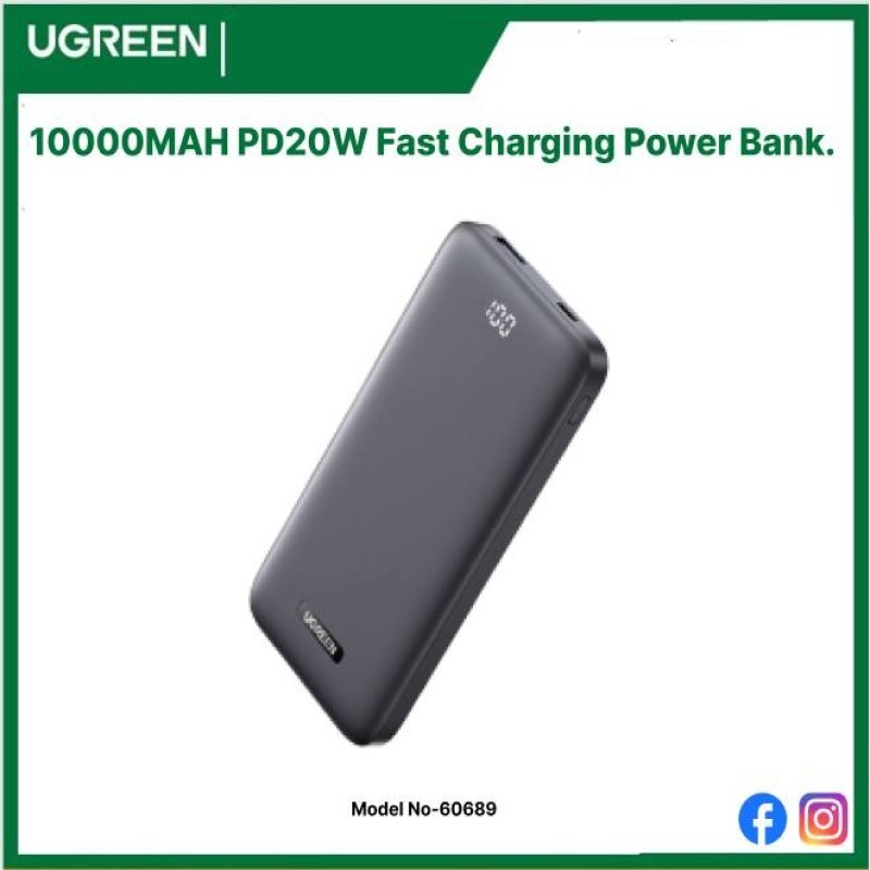 UGREEN 10000mAh Mini Quick Charging Power Bank