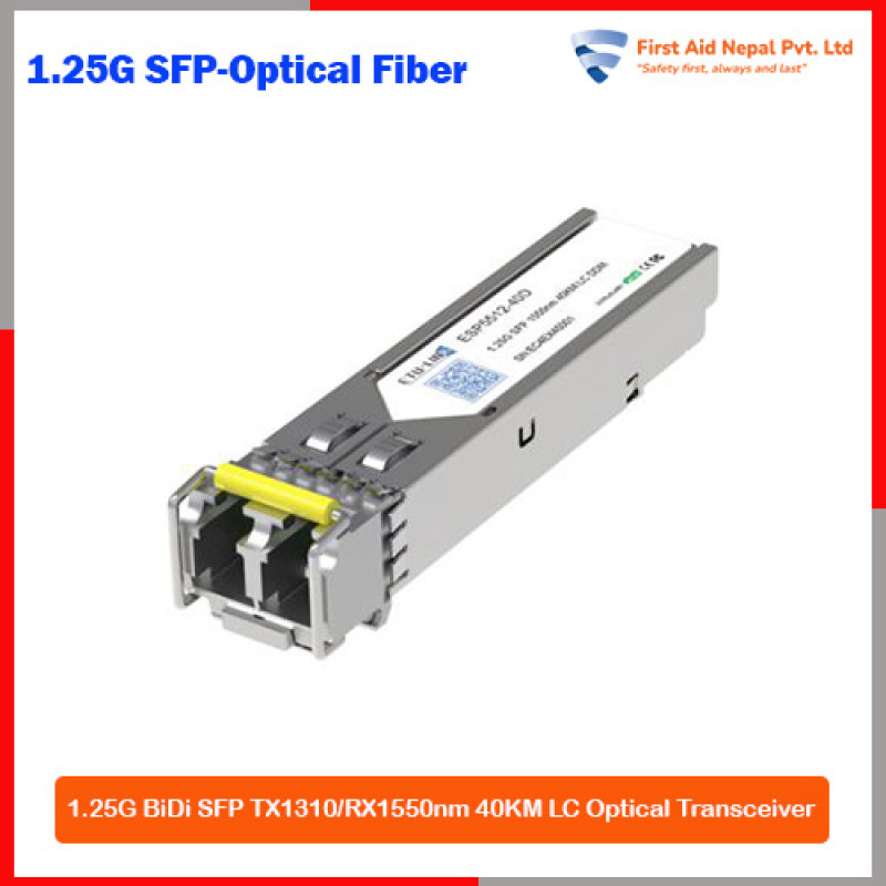 1.25G SFP EX 1550nm 40KM