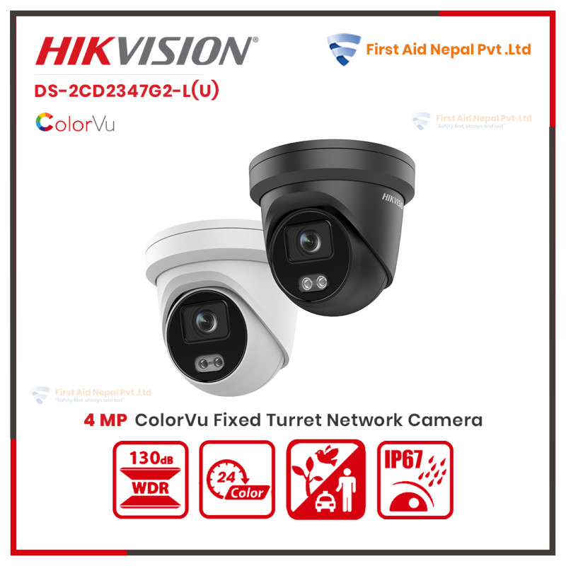 4.0 Megapixel Color Vu CCTV Camera