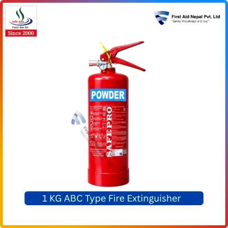 1.0  KG ABC Type Fire Extinguisher