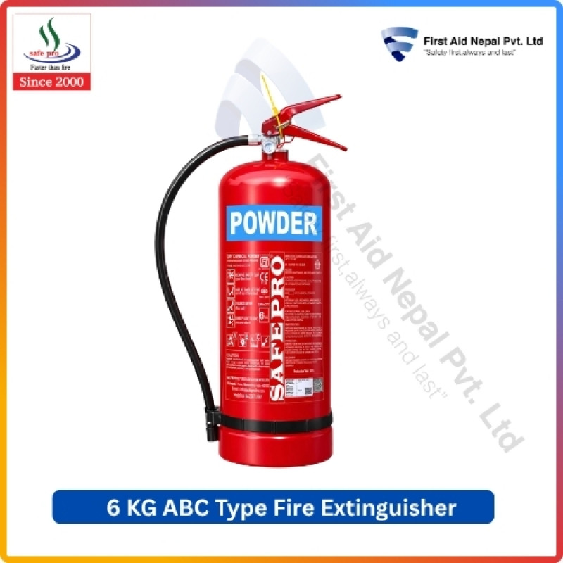6 KG ABC Type fire Extinguisher